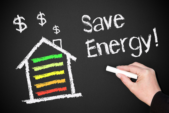 Save Energy - house or home with energy efficiency