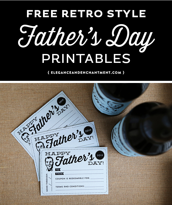 Free-Retro-Fathers-Day-Printables-Elegance-and-Enchantment