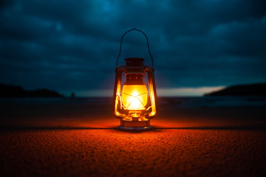 Lantern Hike at Island Lake Brighton, MI