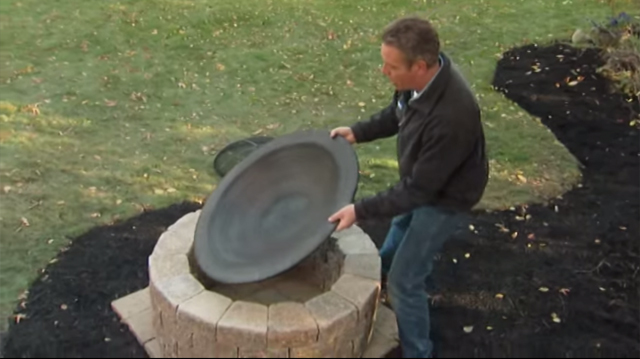 Diy Build A Fire Pit In Your Backyard, Fire Pit Tray