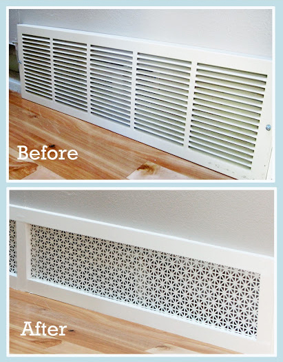 Air grille before & after 2