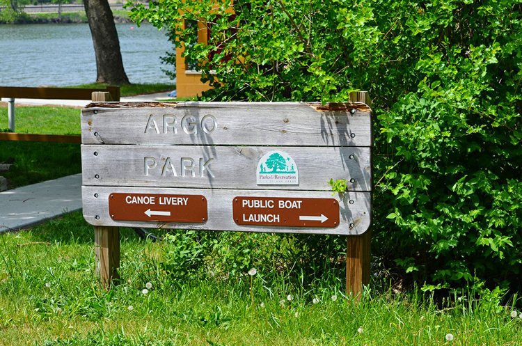 Argo Park canoe and kayak date Ann Arbor, Michigan